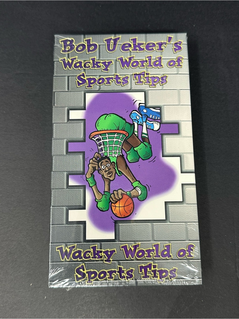 NEW! Bob Ueker's Wacky World of Sports Tips VHS 1996 Vintage Comedy